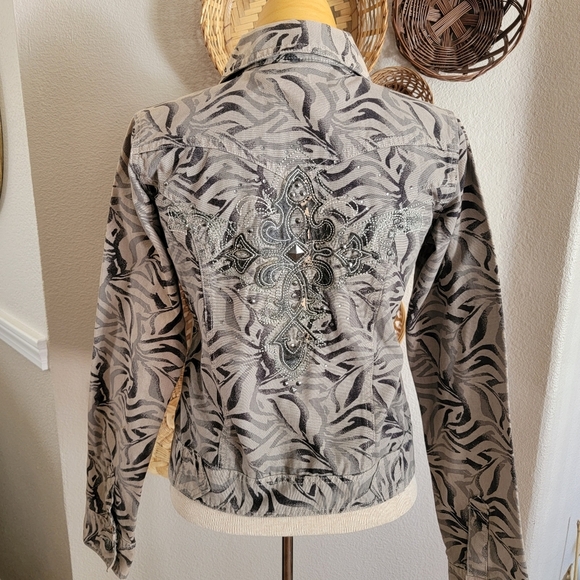 Rock 47 By Wrangler Jacket Sz M - Picture 3 of 6